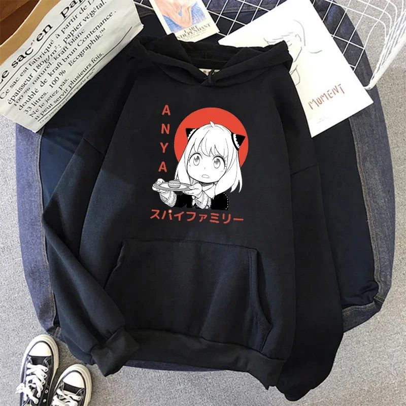 Anime Spy X Family Anya Forger Hoodies