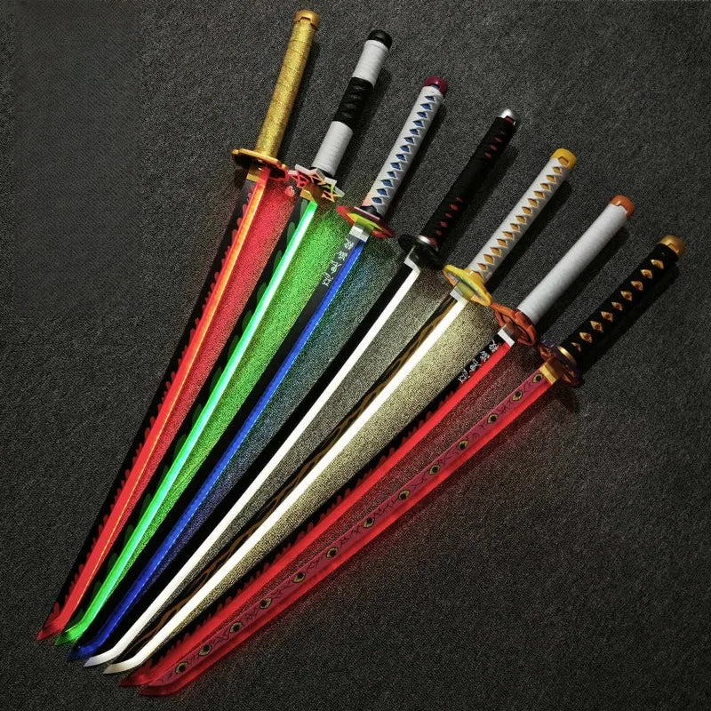 Demon Slayer Katana - LED Light Up Sword - Anime Kimetsu No Yaiba Cosplay Prop