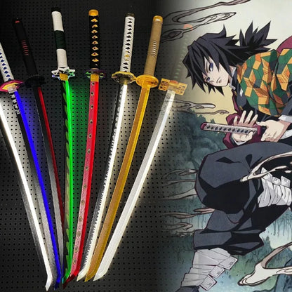 Demon Slayer Katana - LED Light Up Sword - Anime Kimetsu No Yaiba Cosplay Prop