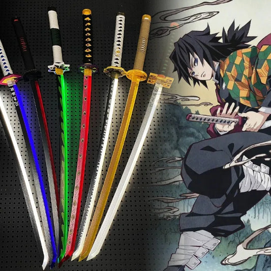 Demon Slayer Katana - LED Light Up Sword - Anime Kimetsu No Yaiba Cosplay Prop