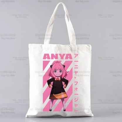 Anime Spy X Family Tote Shoulder Bag
