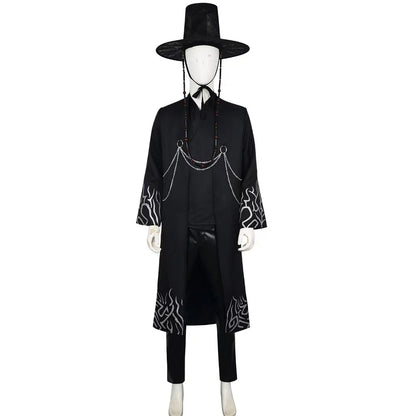 Kpop Demon Hunters Jinu Saja Boys Cosplay Halloween Roleplay Costume