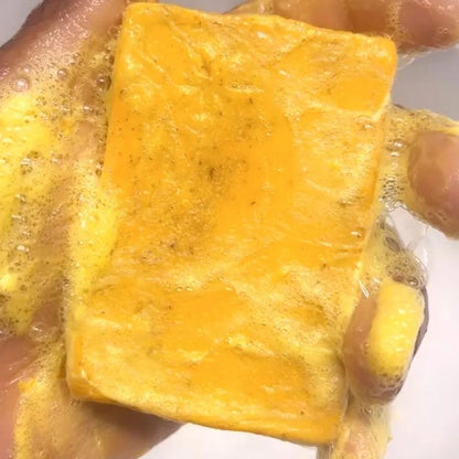 100g Turmeric Hand Made Lemon Kojic Acid Soap