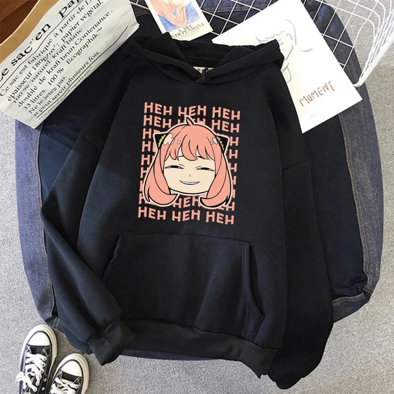 Anime Spy X Family Anya Forger Hoodies