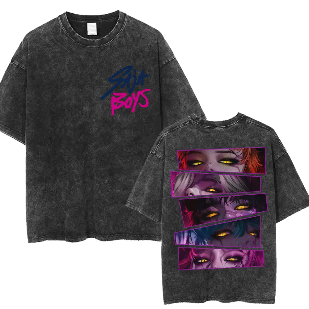 K-pop Demon Hunters Vintage Shirts