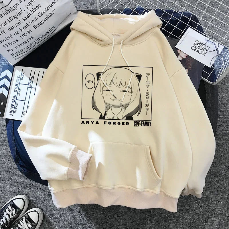 Anime Spy X Family Anya Forger Hoodies