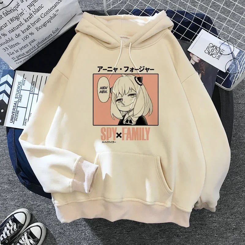 Anime Spy X Family Anya Forger Hoodies