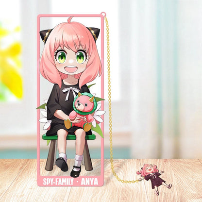 Anime Spy X Family Metal Bookmarks