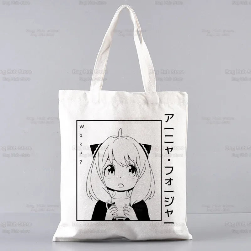 Anime Spy X Family Tote Shoulder Bag