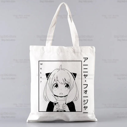 Anime Spy X Family Tote Shoulder Bag