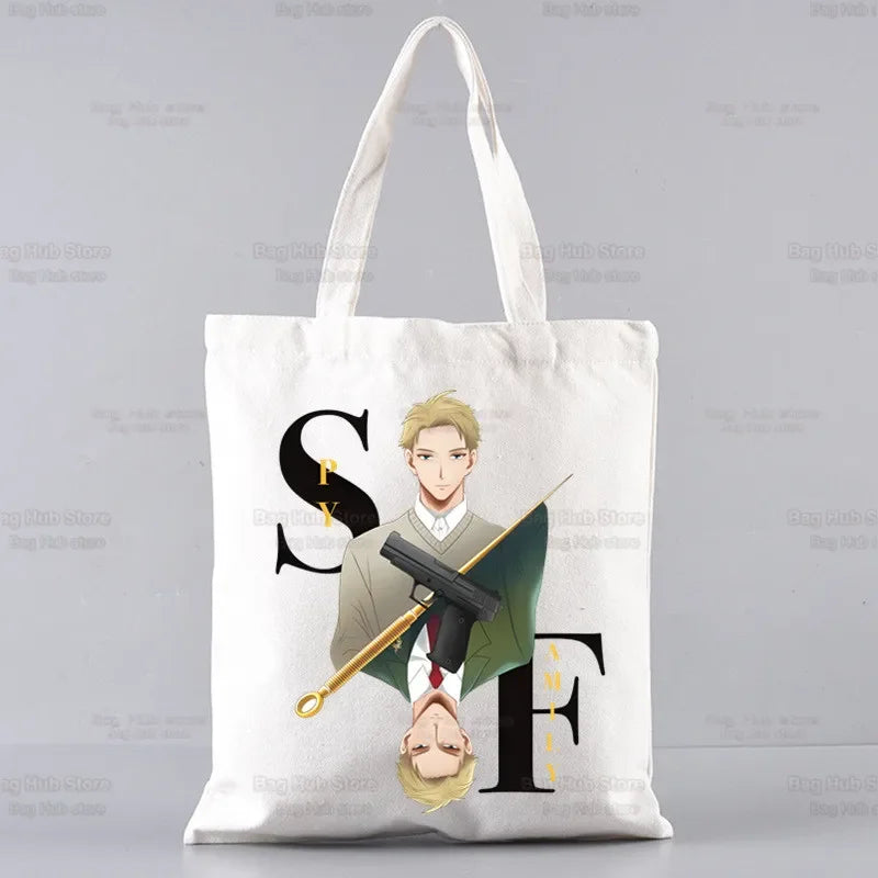 Anime Spy X Family Tote Shoulder Bag