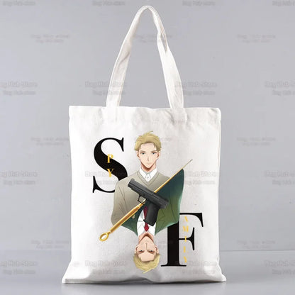 Anime Spy X Family Tote Shoulder Bag