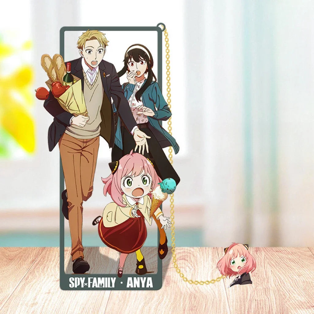 Anime Spy X Family Metal Bookmarks