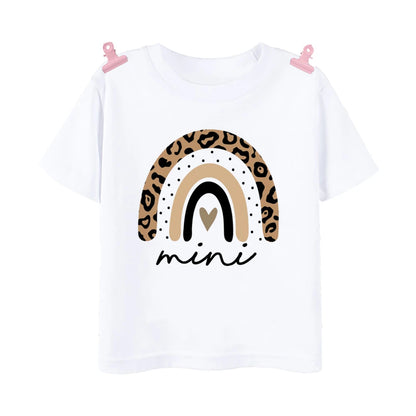 Family Matching Clothes Short Sleeve Outfit
