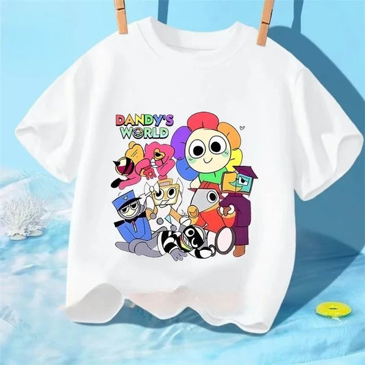 Dandy's World Pattern T-shirt