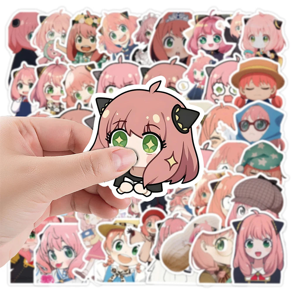 50pcs Anime Spy X Family Stickers