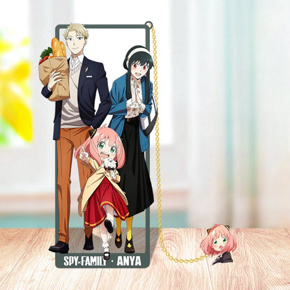 Anime Spy X Family Metal Bookmarks