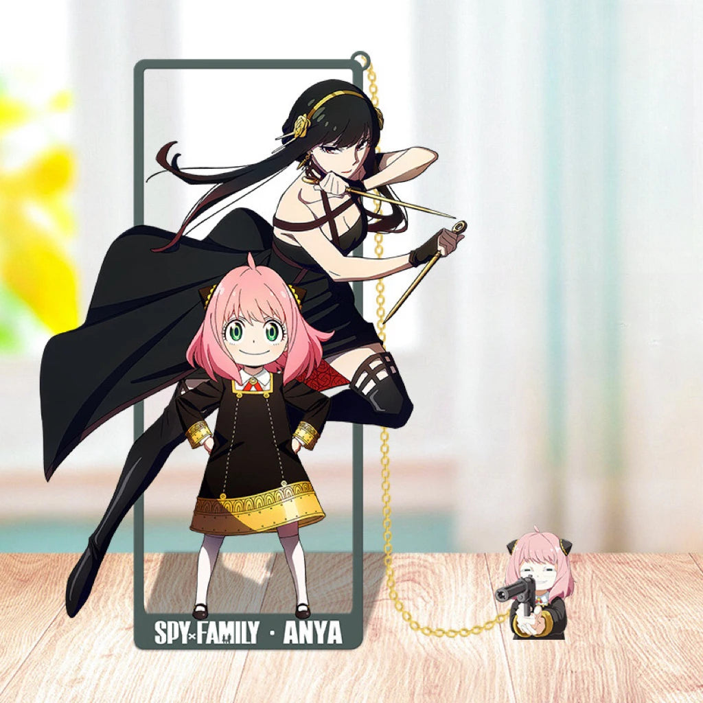 Anime Spy X Family Metal Bookmarks
