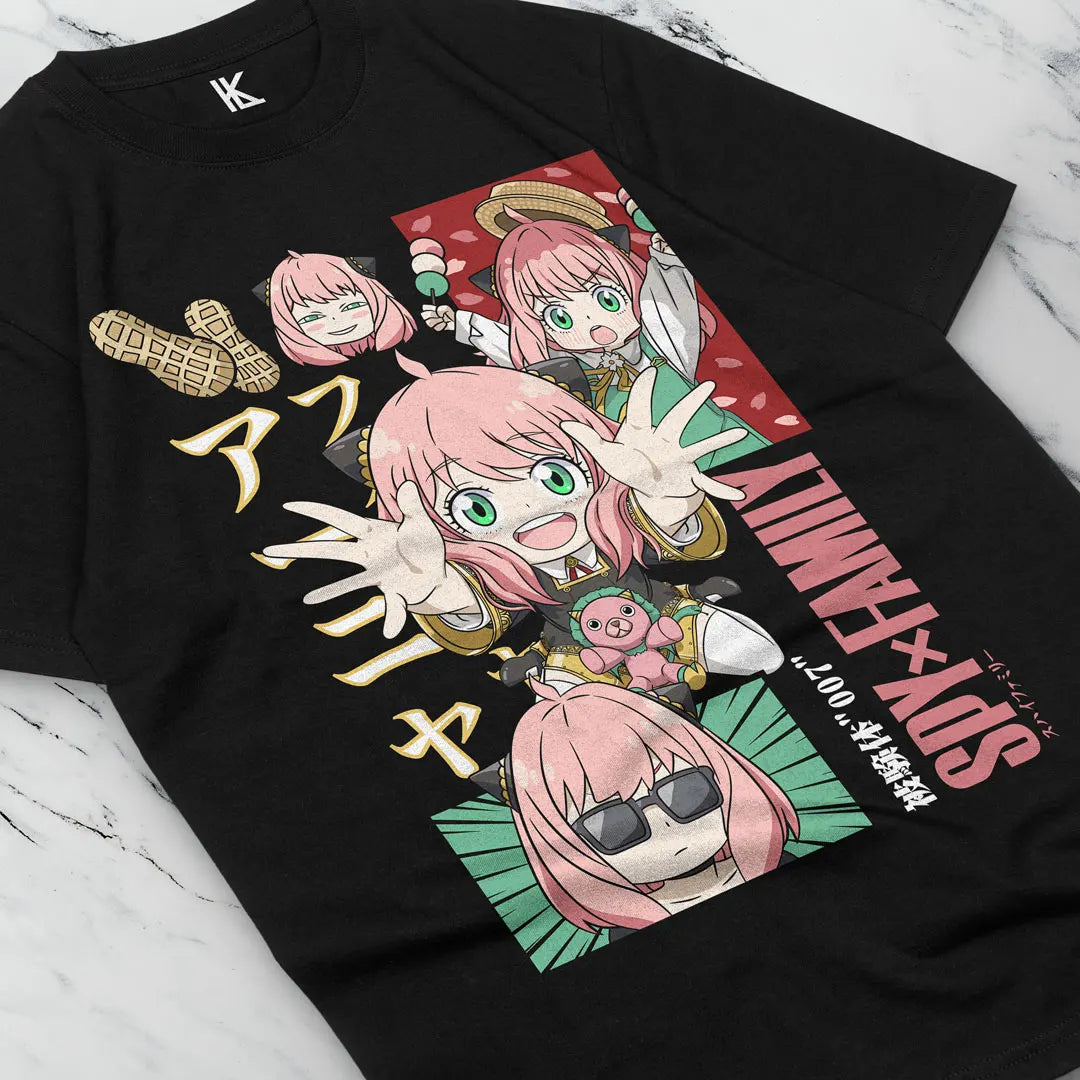 Anime Spy X Family Anya Bon Forger Unisex T-Shirt