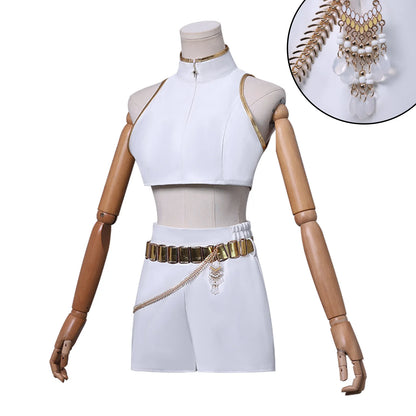 Kpop Demon Hunters What It Sounds Like Rumi Cosplay Costume & Wig