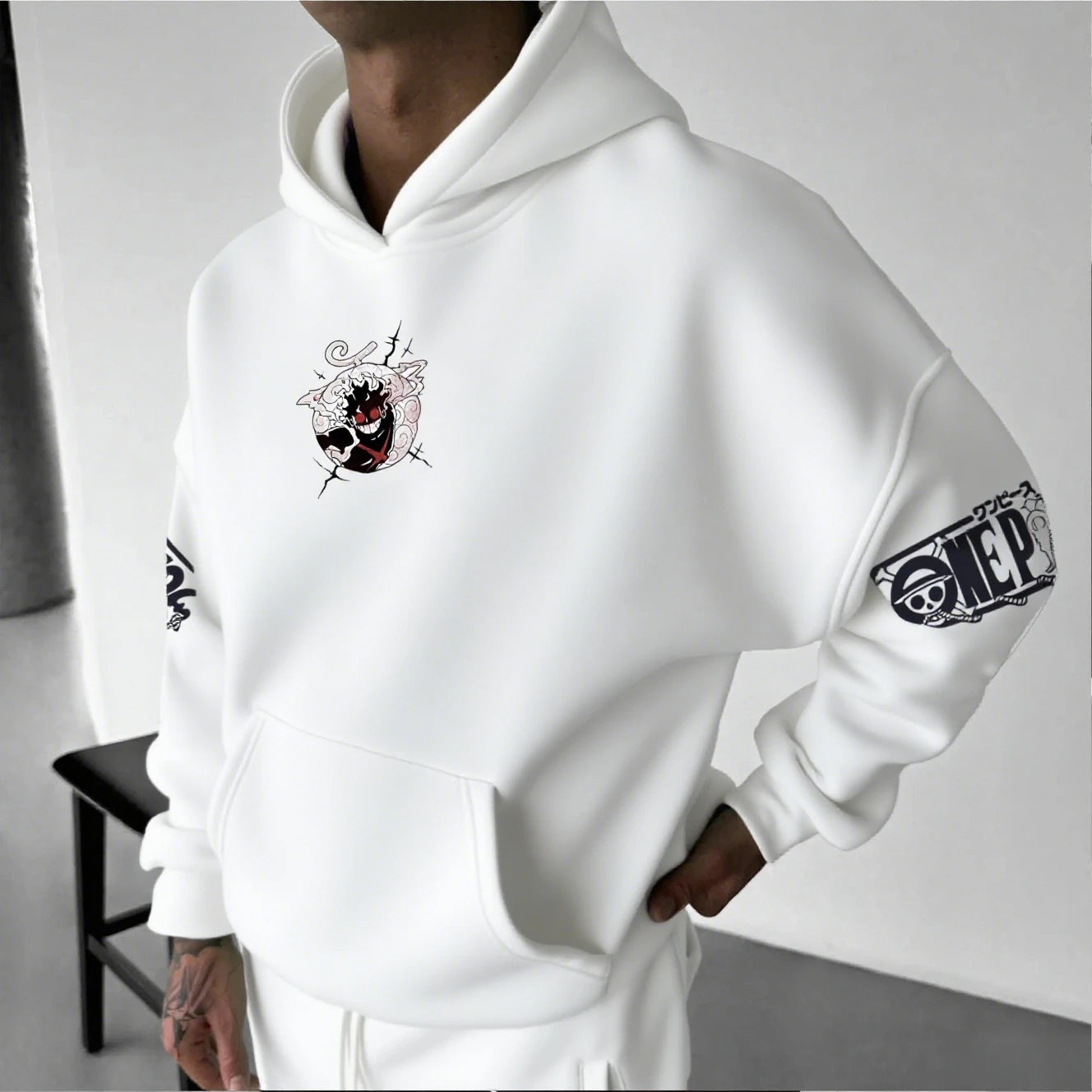 One Piece Luffy Gear 5 Anime Hoodies