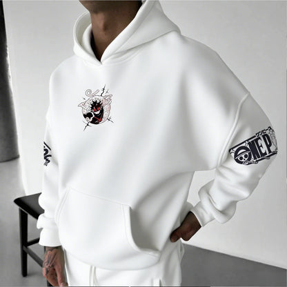One Piece Luffy Gear 5 Anime Hoodies