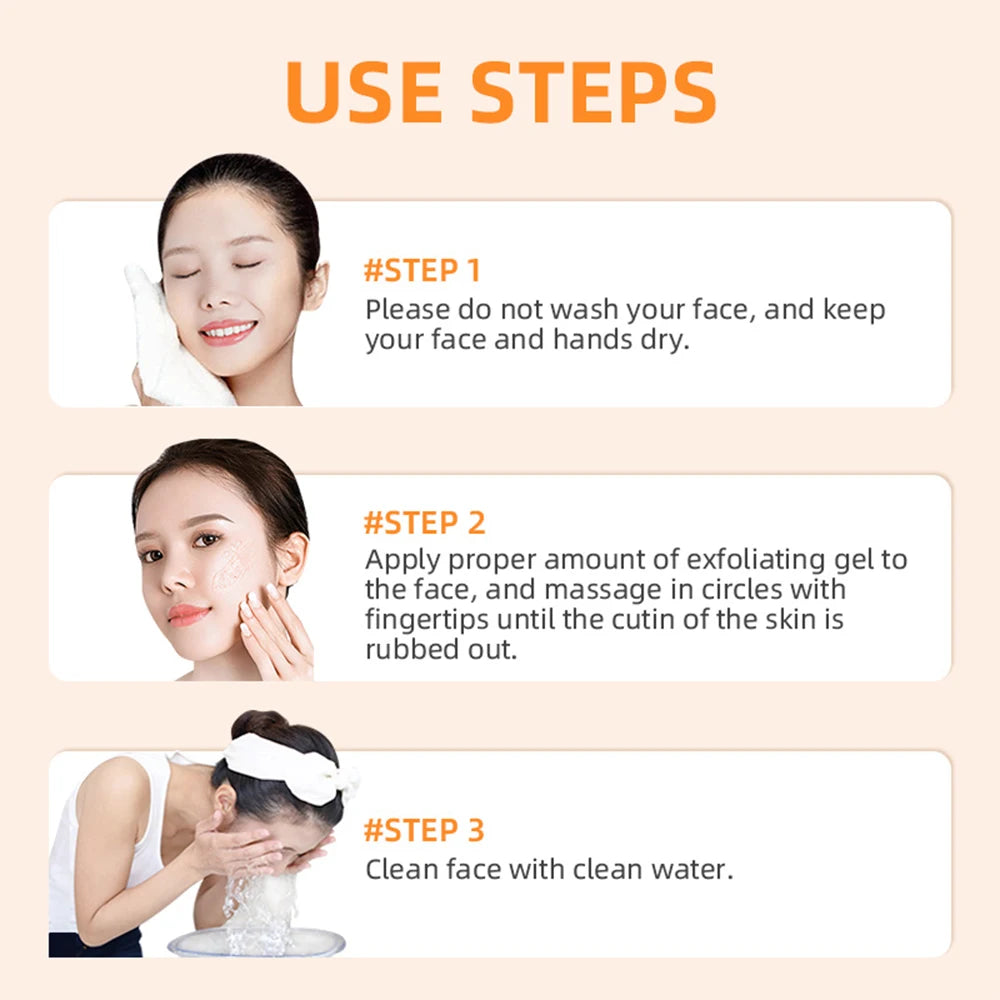 50g Gentle Repair Scrub - Orange Exfoliating Gel