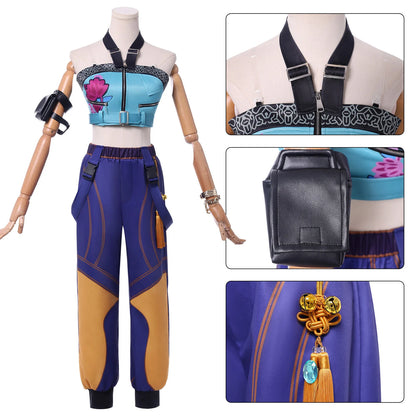 Kpop Demon Hunters Zoey Cosplay Costume Outfit
