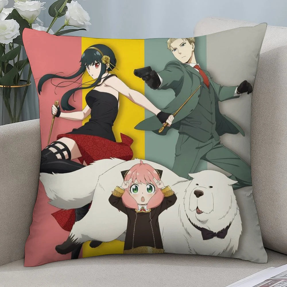 Anime S-Spy x Family Plush Pillow Case