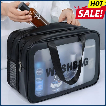Portable cosmetic travel storage bag - essentials