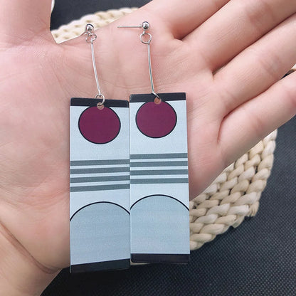 Demon Slayer Acrylic Earrings