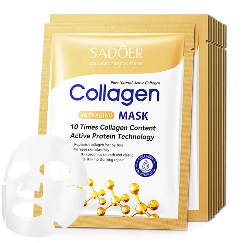 5/10/20/30pcs SADOER Collagen Face Mask
