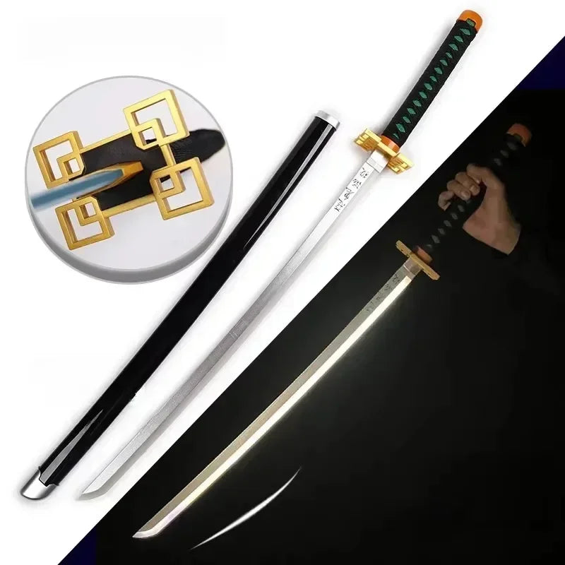 Demon Slayer Katana - LED Light Up Sword - Anime Kimetsu No Yaiba Cosplay Prop