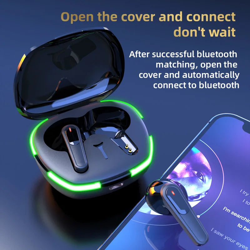 TWS Pro60 Bluetooth Noise Cancelling Earphones