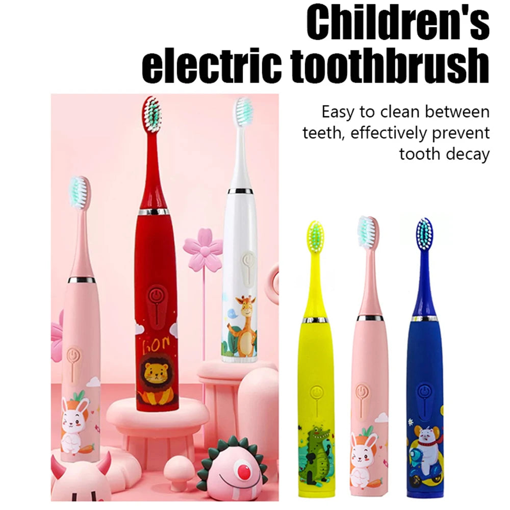 Children's Ultrasonic Electric Toothbrush
