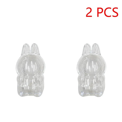 Global Hot! Transparent Dustproof Box for Labubu Dolls - Storage Case