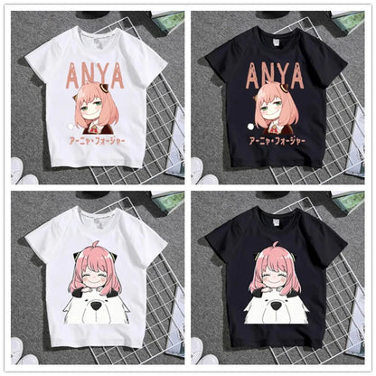 Anime Spy X Family Anya Kids Shirts