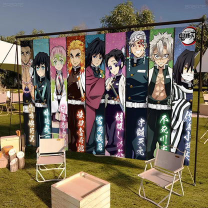 Demon Slayer Printed Large Flag Banner