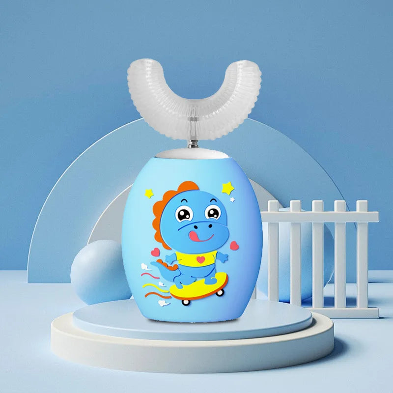 360° Sonic U Shape Electric Toothbrush U Shape Rechargeable Children