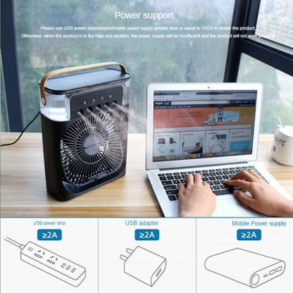 Portable Humidifier Cooler Fan - Air Conditioner