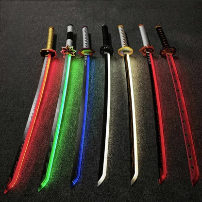 Demon Slayer Katana - LED Light Up Sword - Anime Kimetsu No Yaiba Cosplay Prop