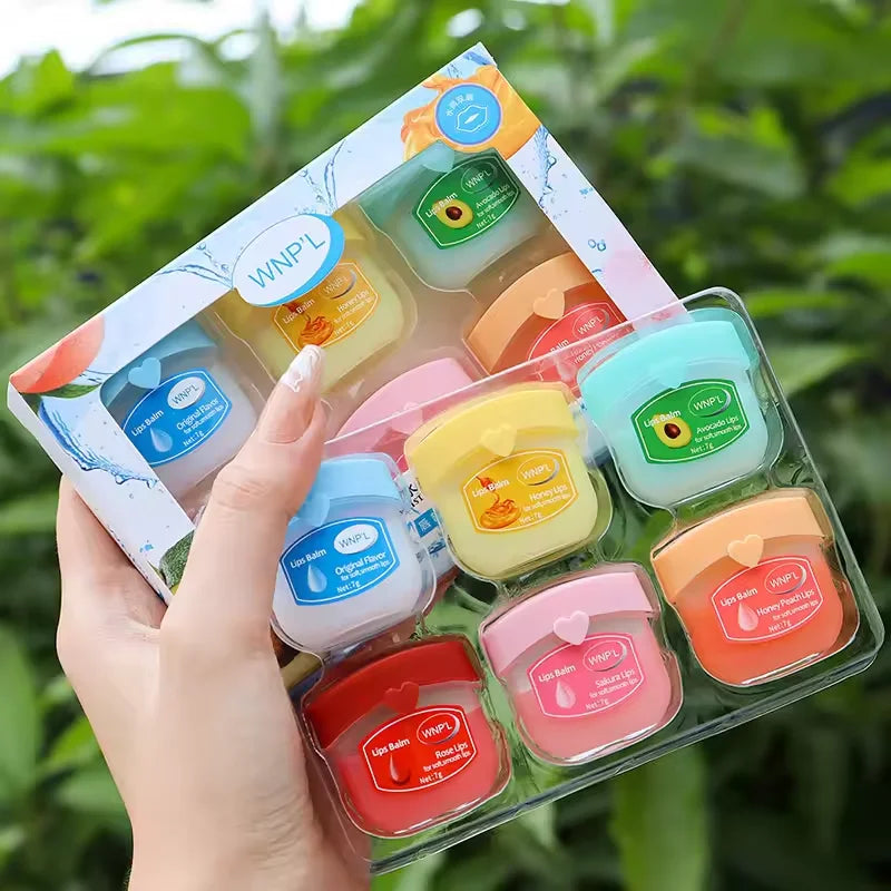 4/6/8pcs Moisturizing Lip Balm Sets