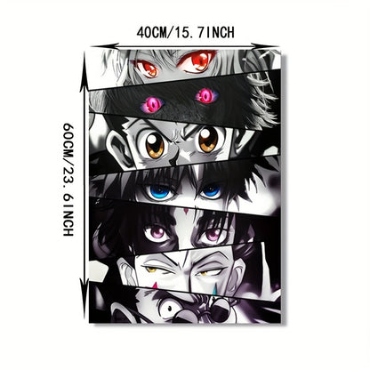 Anime Eyes Canvas Painting - 40cm x 60cm (No Frame)