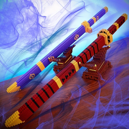 Demon Slayer Blade Sword Series Building Block Model