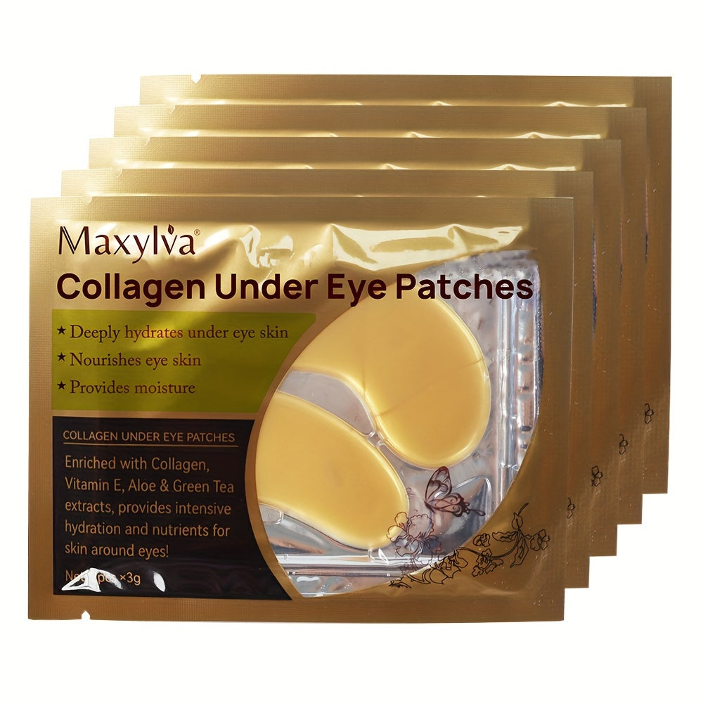 Maxylva Collagen Under Eye Patches - Hydrating & Moisturizing