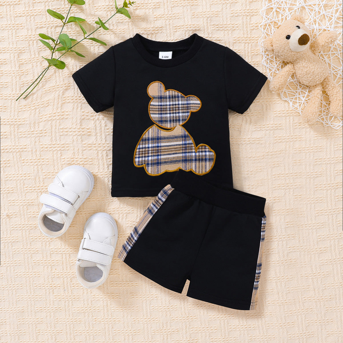 Bear Tee and Short Set