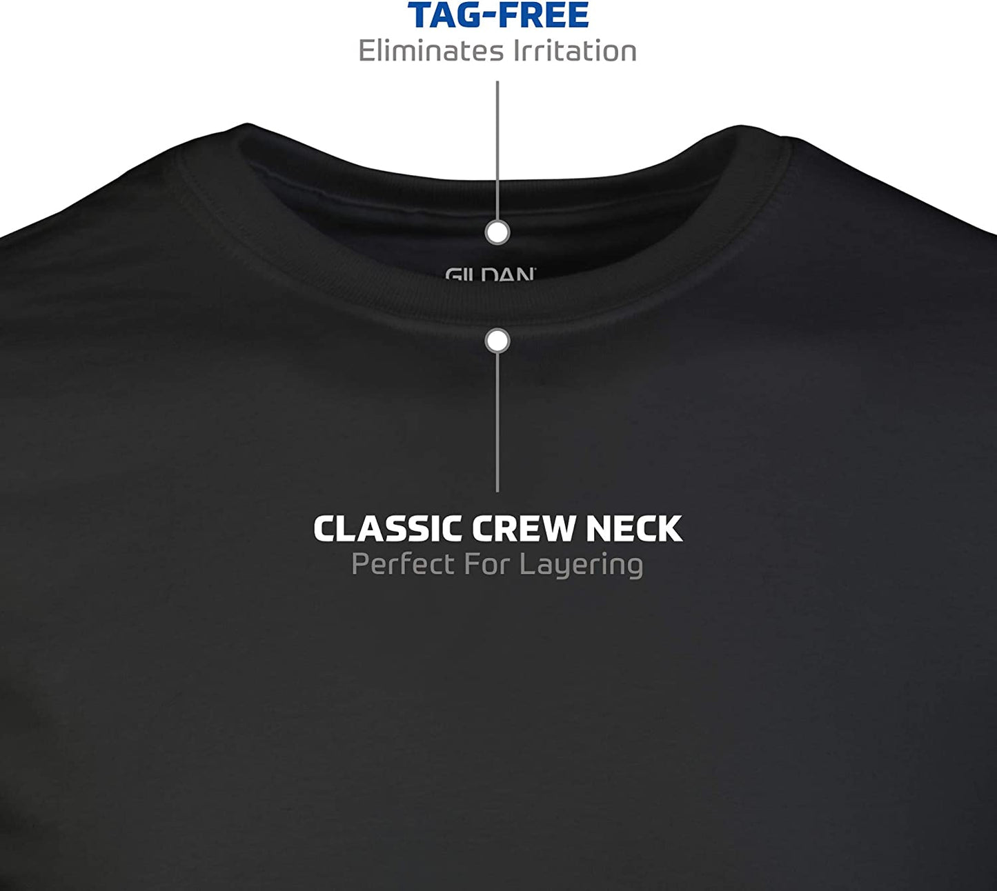 Men's Crew T-Shirts, Multipack, Style G1100