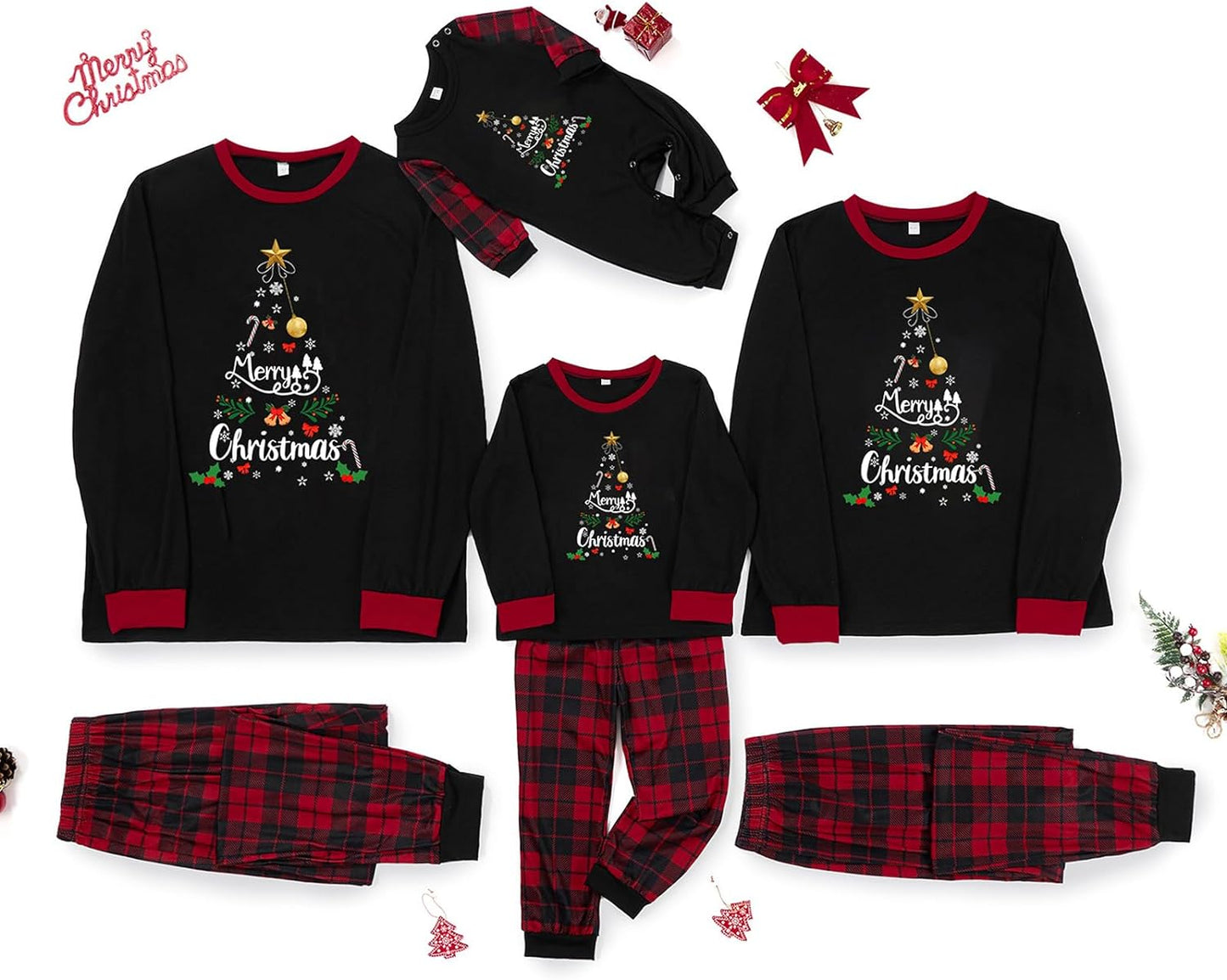 Christmas Pajamas for Family - Xmas Matching Nightwear