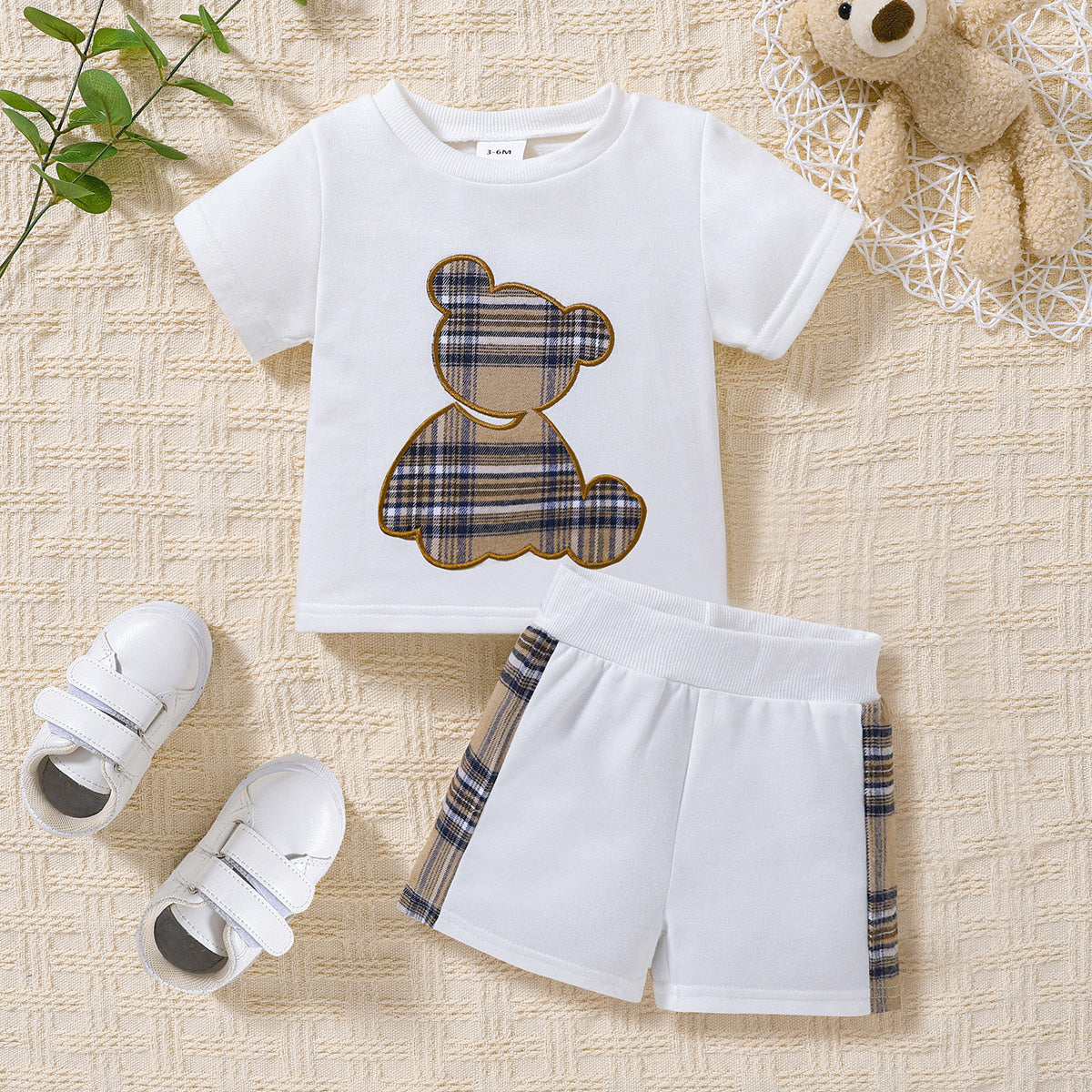 Bear Tee and Short Set