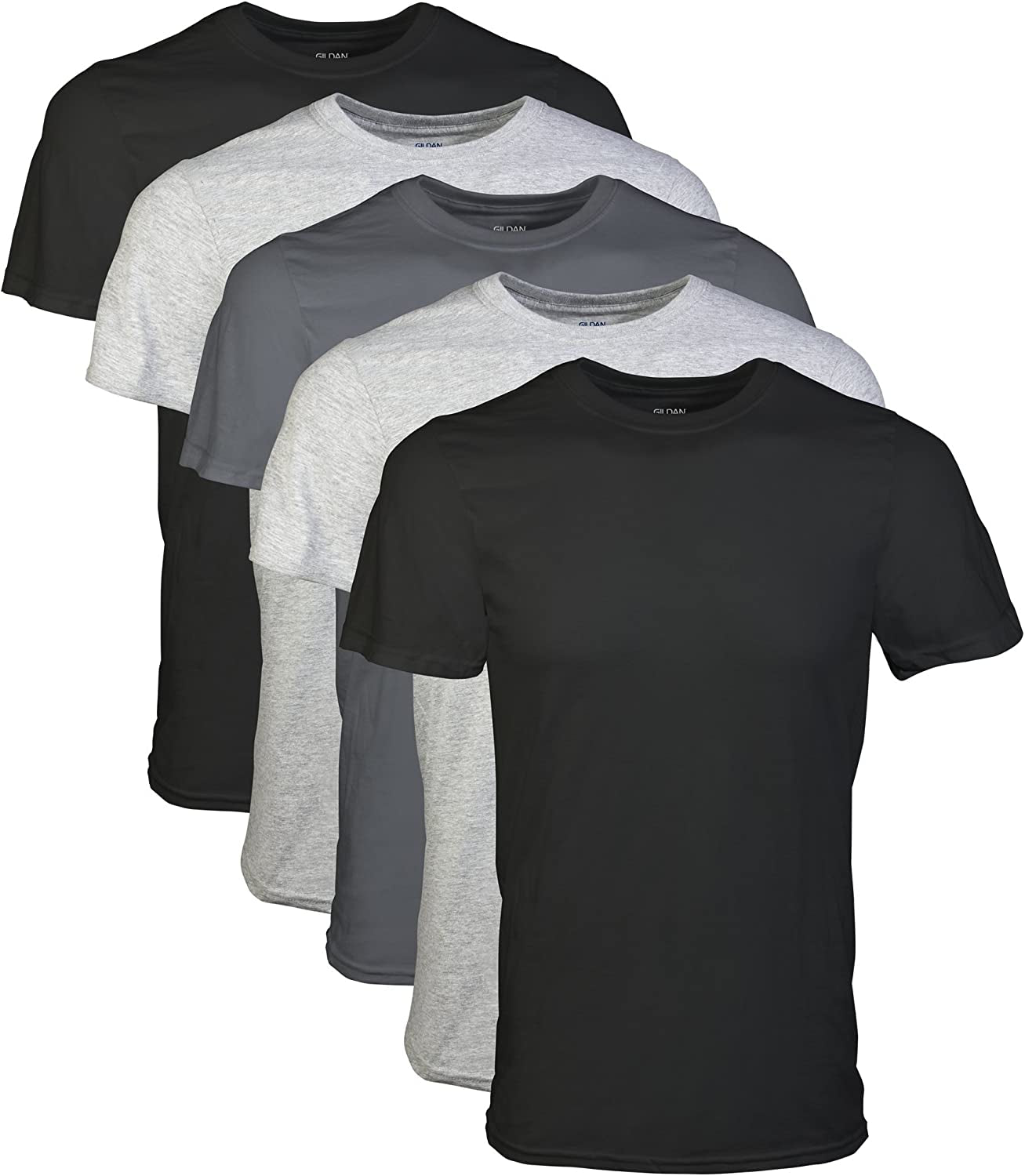 Men's Crew T-Shirts, Multipack, Style G1100